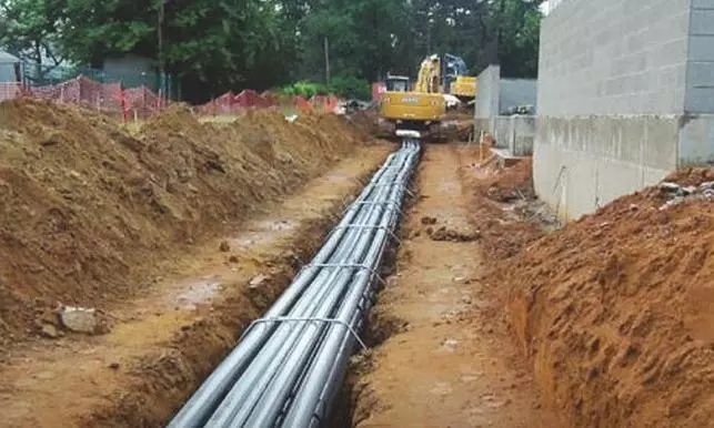 Underground Electricity & Drainage